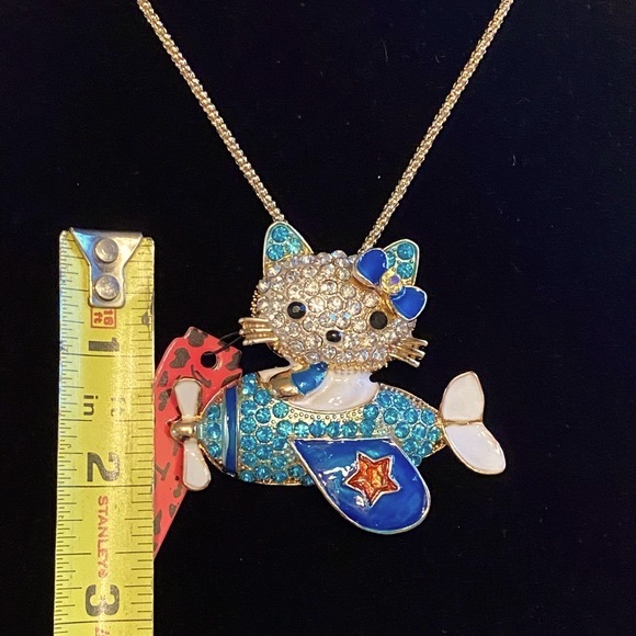 NWT BETSEY JOHNSON Kitty Airplane Pilot 😻 - Picture 8 of 10
